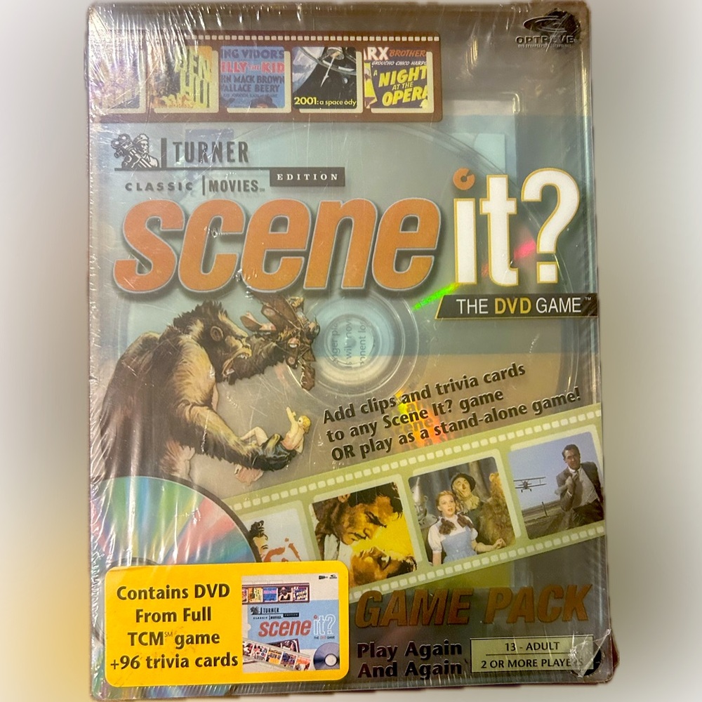 Scene It ? (DVD Game) Pack Turner Classic Movies Edition NEW